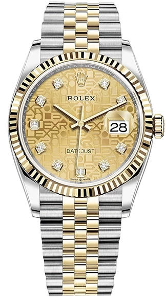 Швейцарские часы Rolex Datejust 36 мм 126233(54621) №7