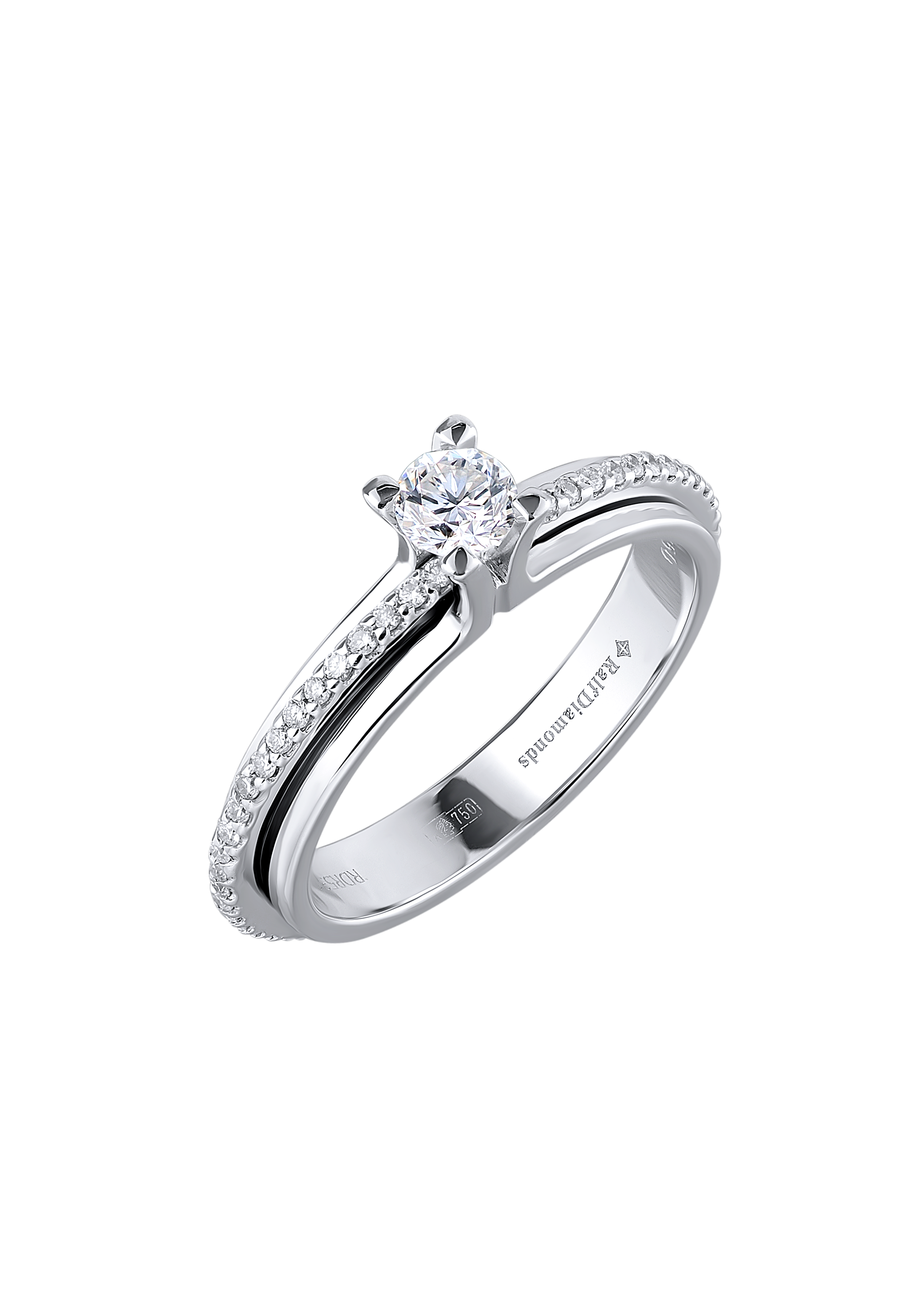 Кольцо Ralfdiamonds Dynamic 0.50 ct F/VVS2 White Gold(13451) №6