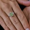 Кольцо Ralfdiamonds 2.02 ct Fancy Light Brownish Greenish Yellow/SI2 & White Multishape Cut Diamonds(44108) №4