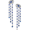 Серьги Casato Sapphire & Diamonds White Gold(13055) №1