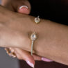 Браслет David Morris Simple Rose Cut Flexi Bangle(48648) №2