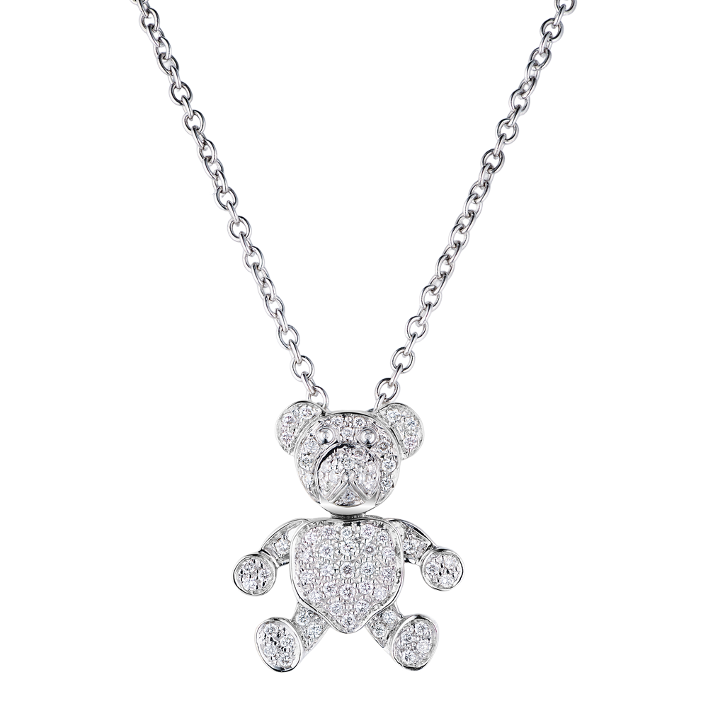 Подвеска Pomellato Orsetto White Gold Diamonds(40681) №4