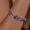 Браслет H.Stern Aquamarine and Diamond Bracelet in White Gold(23057) №2