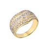 Кольцо No name Two Tone Gold 1,150 ct Round Cut Diamonds(52088) №2