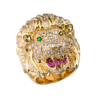Кольцо Georg Hornemann Liov Yellow Gold & Diamond & Ruby & Emerald(55482) №1