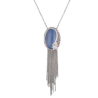 Подвеска Carrera y Carrera Sierpes Maxi White Gold & Chalcedony & Diamonds DA13602(41588) №1