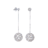 Серьги Damiani Diamonds & White Gold(55520) №1