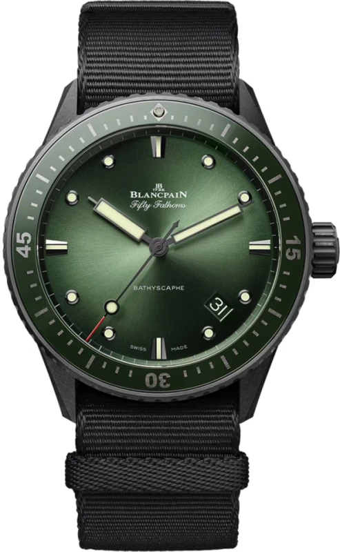 Швейцарские часы Blancpain Fifty Fathoms Bathyscaphe 5000 0153(51738) №2