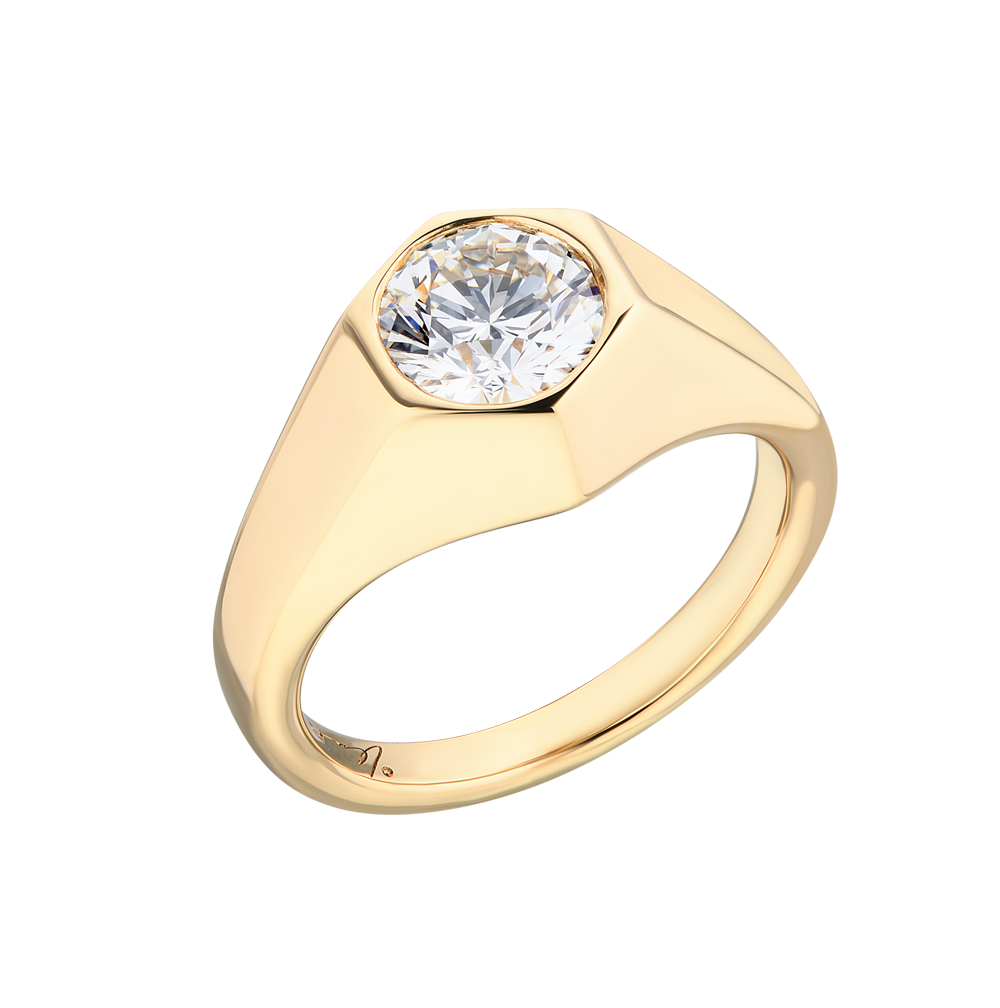 Кольцо Tiffany & Co Elsa Peretti 1,13 ct H/VS2 Round Cut Diamond(31730) №4