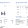 Серьги No name 20,0 ct Natural Sapphire & 1.85 ct Natural Diamonds(23212) №2