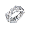 Кольцо Tiffany & Co Platinum Diamond Bubble Band(54514) №1