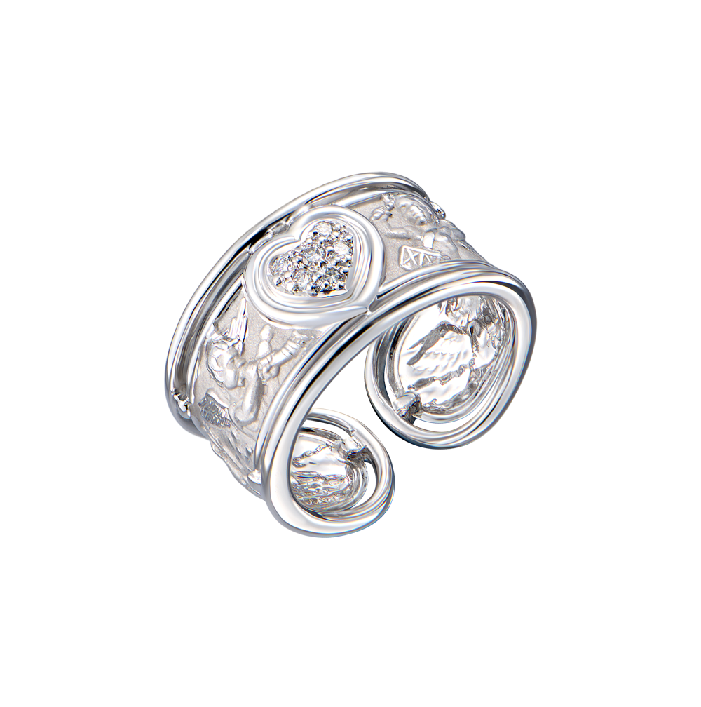 Кольцо Carrera y Carrera Ronda Angels Diamond White Gold DA092570(52894) №4
