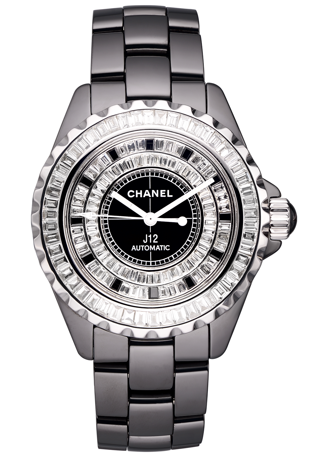 Швейцарские часы Chanel J12 Automatic Ceramic Diamonds H2027(43250) №2