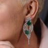 Комплект Ralfdiamonds 23.78 ct Natural Diamonds & 35.9 ct Natural Emerald(16689) №7