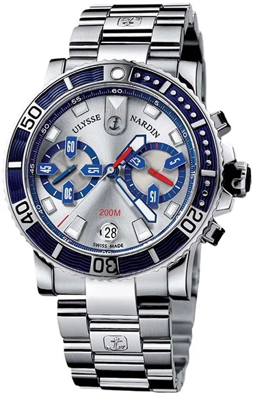 Швейцарские часы Ulysse Nardin Maxi Marine Diver Chronograph 8003-102(52288) №2