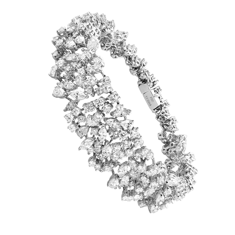 Браслет No name 17,65 ct Multishape Cut Diamonds(31010) №5