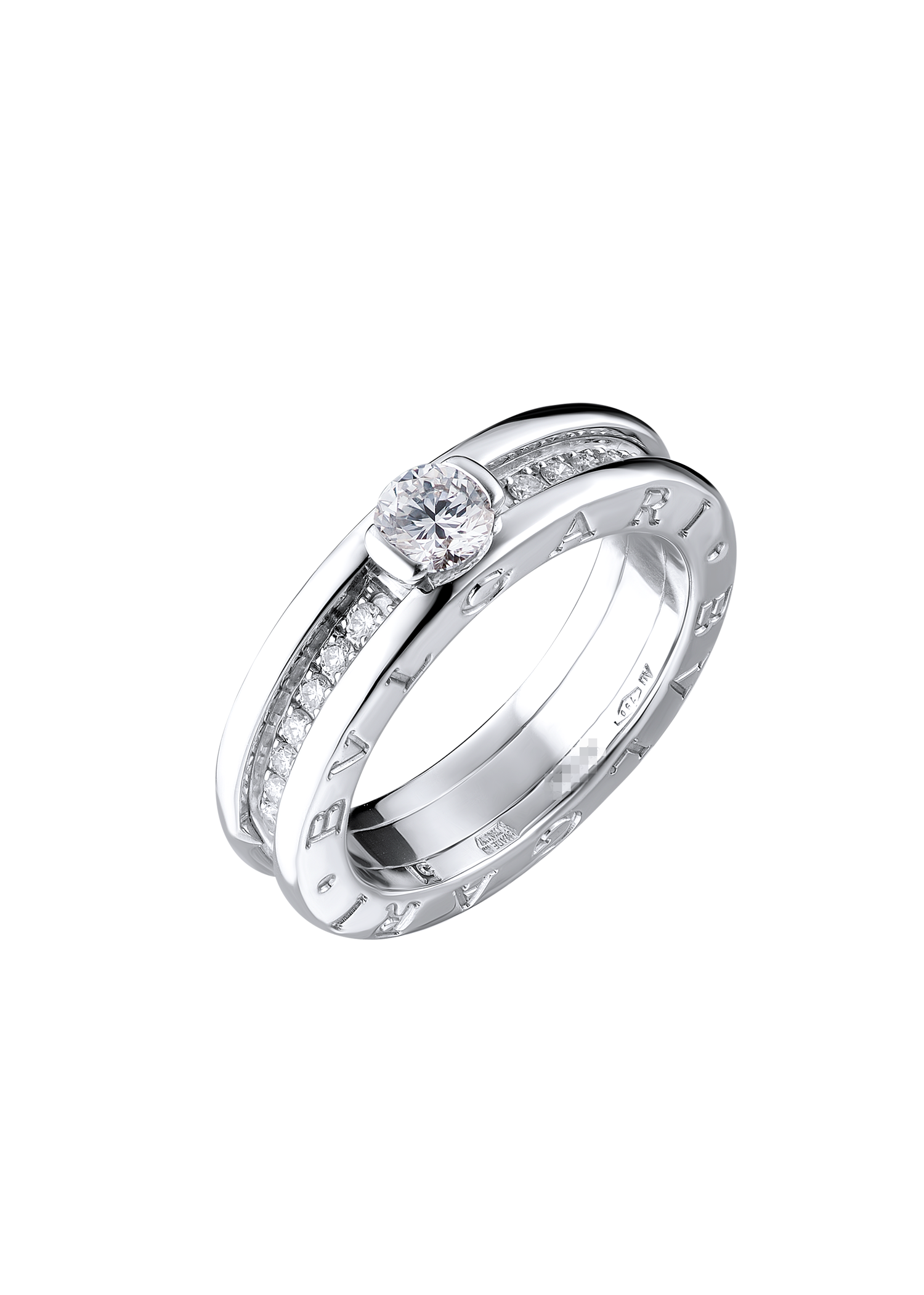 Кольцо Bvlgari B.Zero1 0.30 ct D/VVS1 White Gold 335980(13559) №3