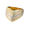 Кольцо No name Two Tone Gold 1,150 ct Round Cut Diamonds(52088) №1