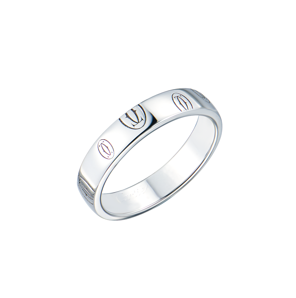 Кольцо Cartier Wedding Ring Logo De B4050952(46745) №2