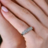 Кольцо No name 0,48 ct Round Cut Diamonds & White Gold(34485) №4