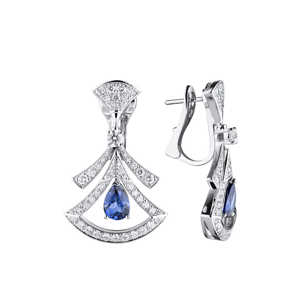 Серьги No name в стиле Bvlgari Divas’ Dream earrings(34152) №4