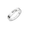 Кольцо Chaumet Liens Évidence wedding band White gold, diamonds, 4mm 080315(42186) №1