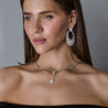 Серьги Carrera y Carrera Taj Mahal Madras White Gold & Diamonds DA10303-020101(51158) №3