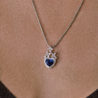 Подвеска No name 2,25 ct Vivid Blue Madagascar(53045) №3