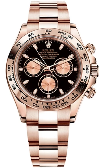 Швейцарские часы Rolex Daytona Cosmograph 40 мм Everose Gold 116505(43680) №2