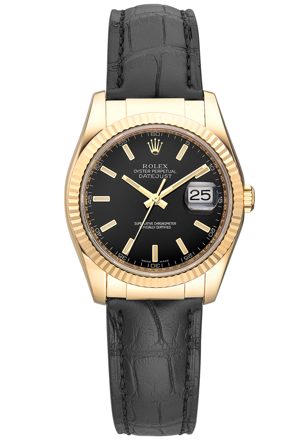 Швейцарские часы Rolex Datejust 36 мм Gold 116138(12943) №5