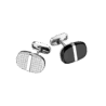 Запонки Jacob&Co Flip Cufflinks Diamond & Onyx(43502) №1