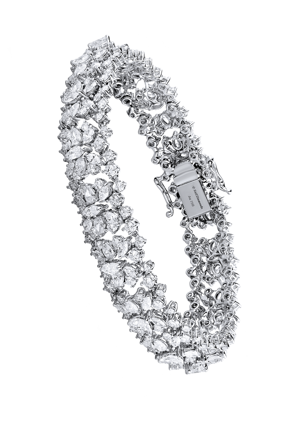 Браслет Ralfdiamonds Round & Pear & Marquise Diamond 15.05 ct(13362) №6