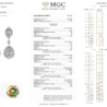 Серьги No name 2,28 ct G/SI2 - 2.01 ct H/SI2 & 0.72 ct F/SI1 - 0.60 ct G/SI1 Pear Diamonds(15020) №2