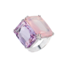 Кольцо H.Stern Cobblestone Amethyst & Quartz(49275) №1