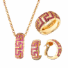 Комплект Versace Greca Red Rubies(36031) №1