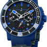 Швейцарские часы Ulysse Nardin Maxi Marine Diver Voyage Bleu Chronograph 353-98(44865) №1