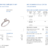 Кольцо No name 1,01 ct G/VS1 Cushion Cut Diamond & White Gold(27459) №2