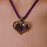 Подвеска Van Cleef & Arpels Open Heart Amethyst & Yellow Gold(26469) №2