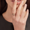 Кольцо Bvlgari B.Zero1 Rock two-band Rose Gold (SIZE 53) 358006(43954) №2