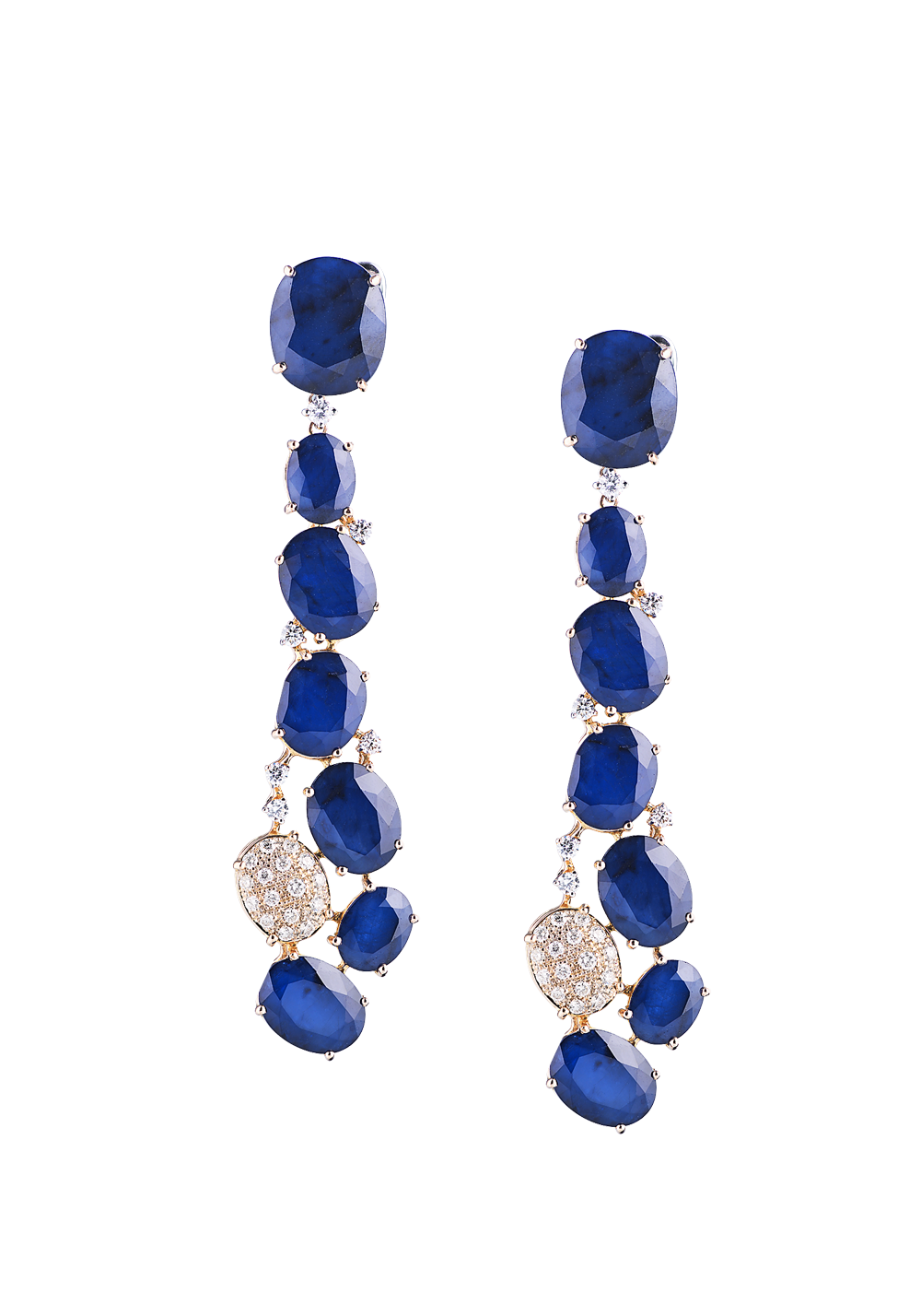 Серьги Casato Tai Mee Sapphire and Diamonds(15984) №4