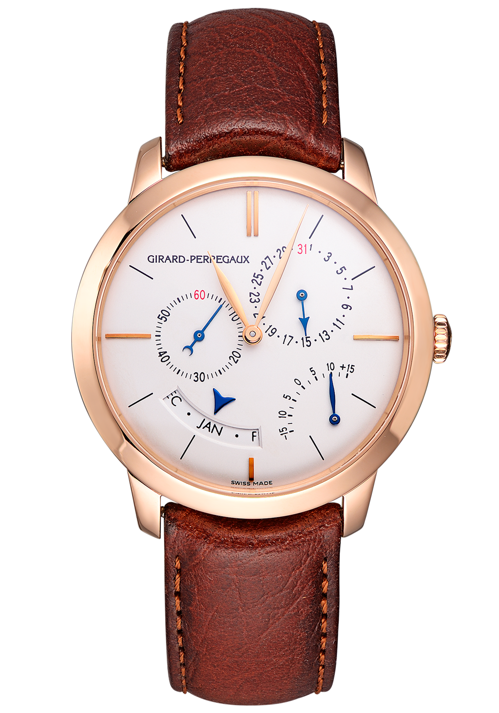 Швейцарские часы Girard-Perregaux 1966 Annual Calendar & Equation of Time 49538(12963) №3