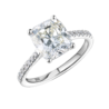 Кольцо No name с бриллиантом 3,17 ct K/SI1(52707) №1