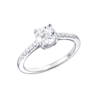 Кольцо Ralfdiamonds 1,02 ct E/VS2 Round Cut Diamonds & White Gold RDR(55459) №1