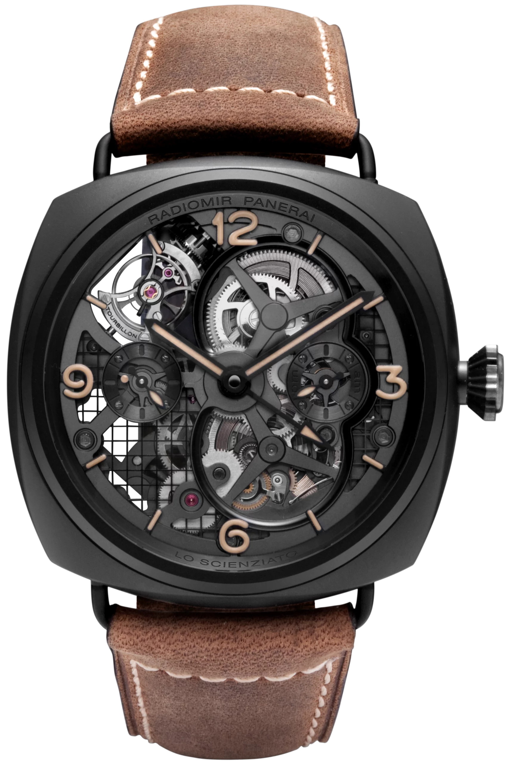 Швейцарские часы Panerai Radiomir Specialities Lo Scienziato Tourbillon GMT PAM00348(50377) №2