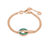Браслет Bvlgari Rose gold & Malachite & Diamond (SIZE S/M) 357564(44276) №1