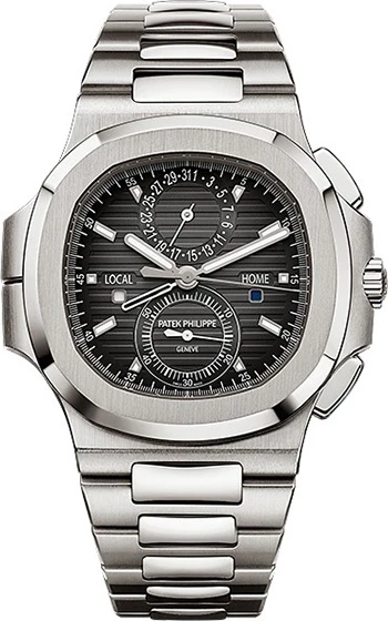 Швейцарские часы PATEK PHILIPPE Nautilus Travel Time Chronograph 5990/1A-001(50612) №2