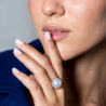 Кольцо Mikimoto Olive Branch Akoya Pearl 14,5 mm(35945) №2