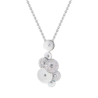 Подвеска Bvlgari Cicladi White Gold & Diamond(54535) №1