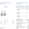 Серьги No name Natural Sapphire 16,16 ct & Natural Diamonds 4,24 ct & White Gold(49289) №2