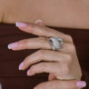 Кольцо No name 3,60 ct Round cut Diamonds & White Gold(49750) №3